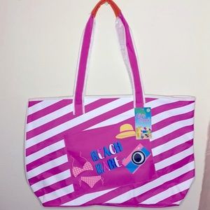 NWT beach bag tote
